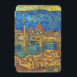Italien Starry Starry Night Florence iPad Mini Skydd<br><div class="desc">Den här vackra designen visar staden Florence Italien i stil på Van Gough's Starry Starry Night-målning.</div>