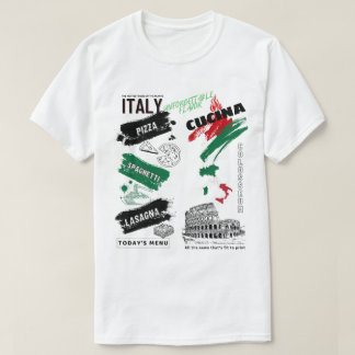 Italien Stil CuisineHiphop Streetstyle T-Shirt