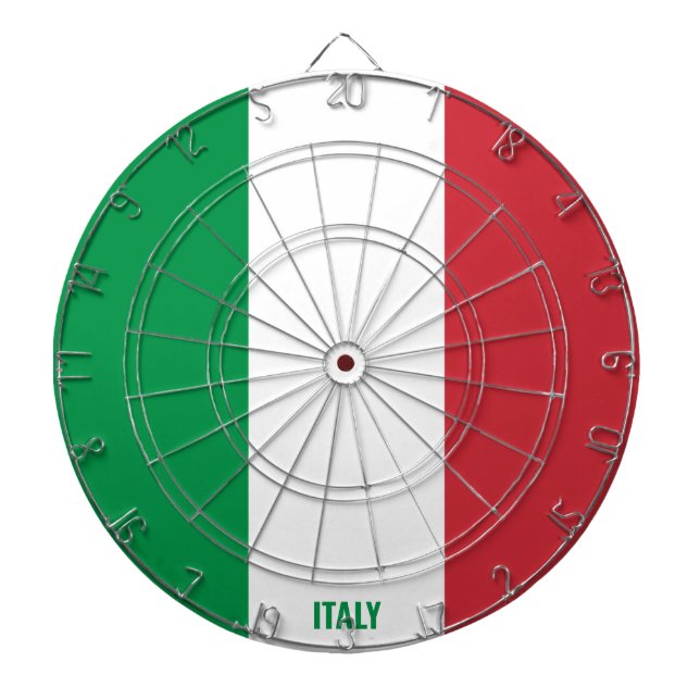 "Italien Strejkor!" Patriotic Darttavla (Framsidan)