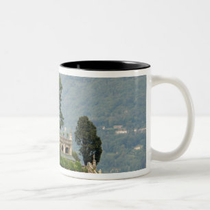 Italien, Stresa, Lago Maggiore, Isola Bella 2 Två-Tonad Mugg
