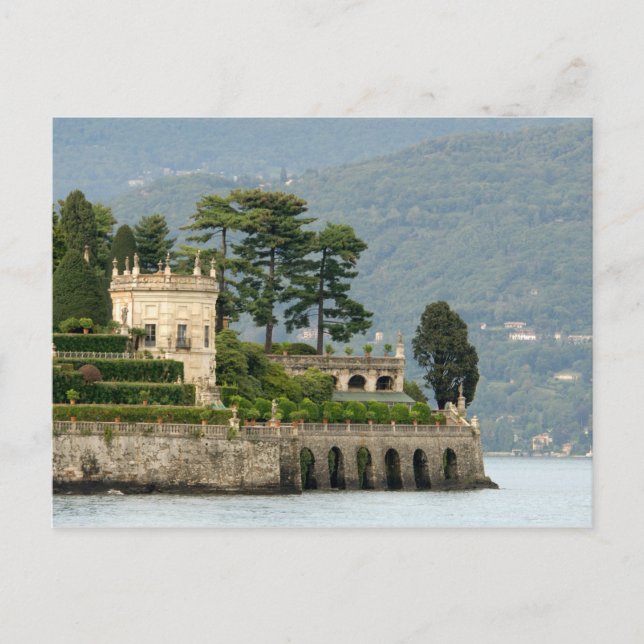 Italien, Stresa, Lago Maggiore, Isola Bella 2 Vykort (Framsida)