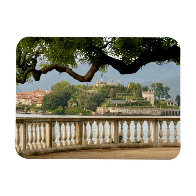 Italien, Stresa, Lago Maggiore, Isola Bella Magnet (Horisontell)
