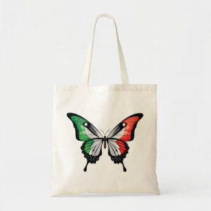 Italien Swallowtail Butterfly Flagga Tygkasse