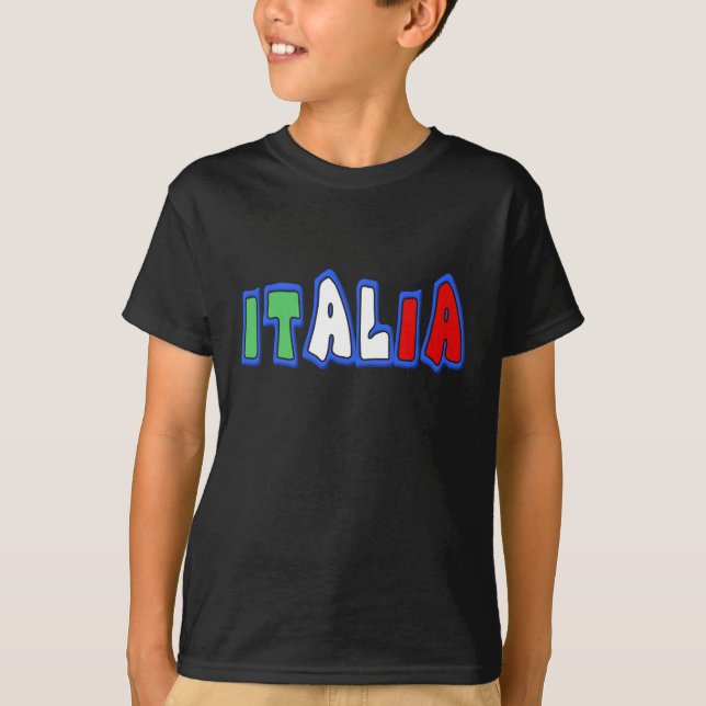 Italien T-shirt (Framsida)