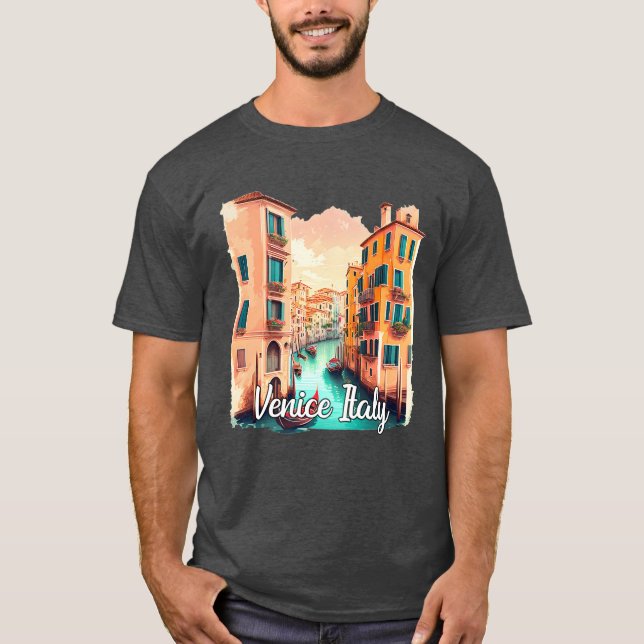 Italien T-Shirt Venedig (Framsida)