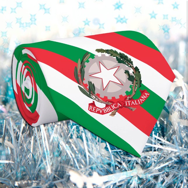 Italien Ties, mode Italienska Flagga Slips (Skapare uppladdad)
