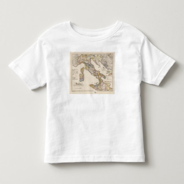 Italien till hans ecklesiastiska uppdelning tee (Framsida)