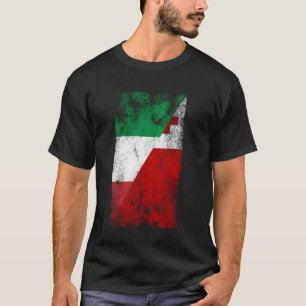 Italien Tonga Flaggor - italienska Tongan T Shirt