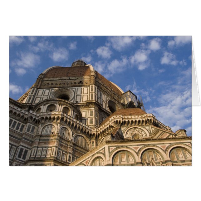 Italien, Toscana, Florens. Duomo. 2 Hälsningskort (Framsidan Horizontal)