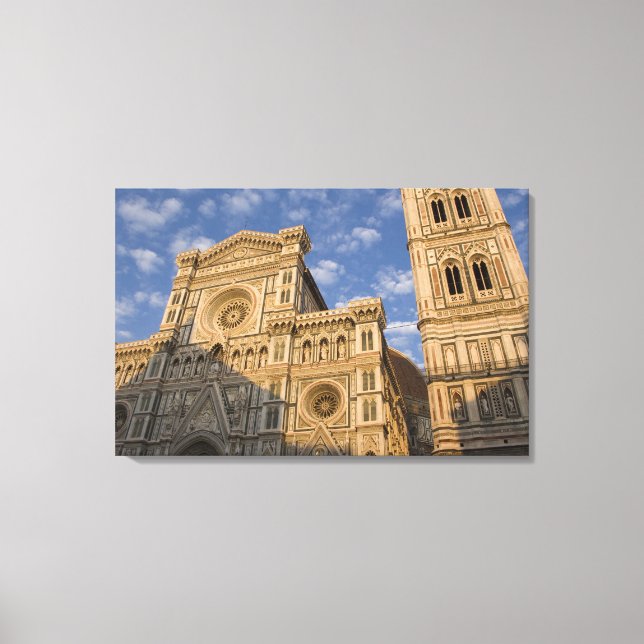 Italien, Toscana, Florens. Duomo. Canvastryck (Framsida)