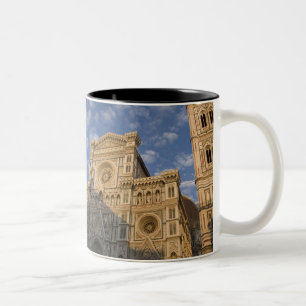 Italien, Toscana, Florens. Duomo. Två-Tonad Mugg