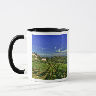 Italien, Toscana, Greve. Castellos vingårdar Mugg