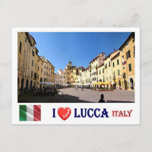 Italien - Toscana - Lucca - I Kärlek - Vykort