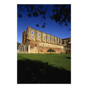 Italien: Toscana, Massa Marittima, San Galgano Fototryck
