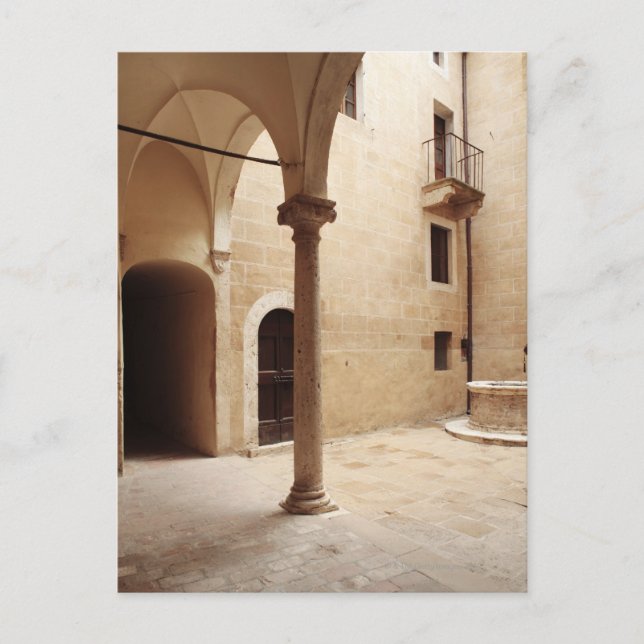 Italien,Toscana,Pienza Vykort (Framsida)