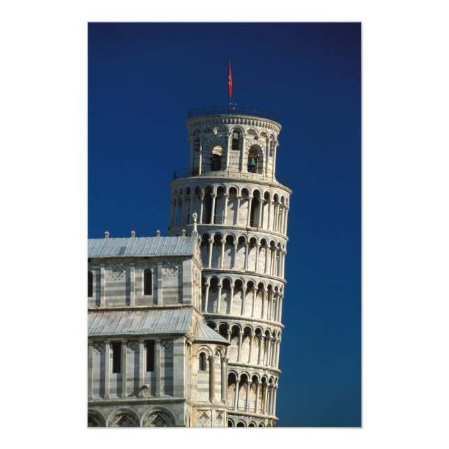 Italien, Toscana, Pisa, Campo dei Miracoli. Fototryck (Framsidan)