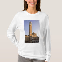 Italien, Toscana, Sienna. Torre del Mangia på
