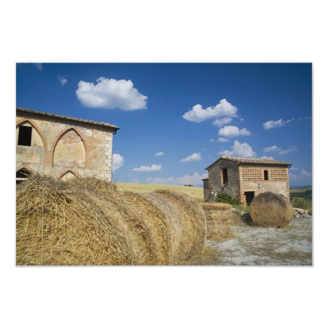 Italien, Toscana, toskansk villa om våren. 2 Fototryck (Framsidan)