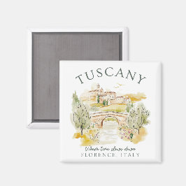 Italien Toskana - Florence Travel Gift Magnet