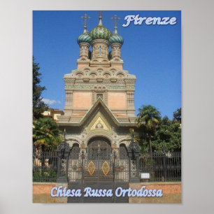 Italien - Toskana - Florens - Poster
