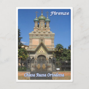 Italien - Toskana - Florens - Vykort