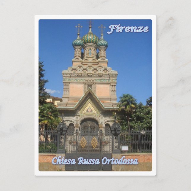 Italien - Toskana - Florens - Vykort (Framsida)