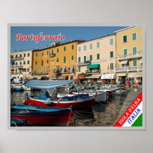 Italien - Toskana - Isola d'Elba - Portoferraio - Poster