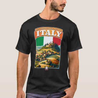 Italien Toskana Landsbygden i Europa T Shirt