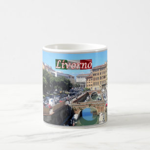 Italien - Toskana - Livorno - Scali delle Pietre - Kaffemugg