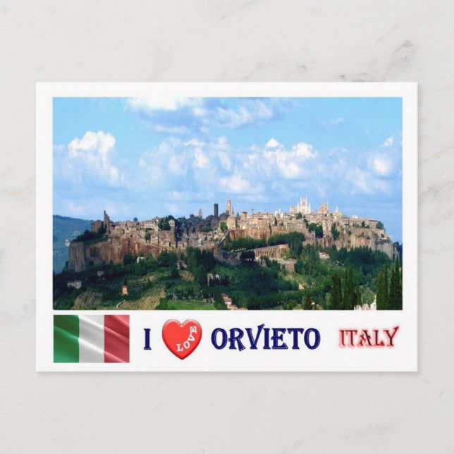 Italien - Toskana - Orvieto - Vykort (Framsida)