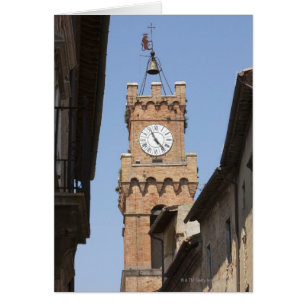Italien. Toskana. Pienza. 2 Hälsningskort