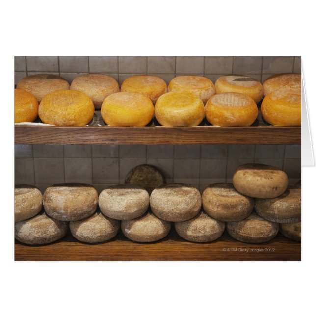 Italien. Toskana. Pienza. 3 Hälsningskort (Framsidan Horizontal)