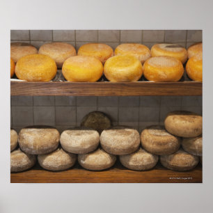 Italien. Toskana. Pienza. 3 Poster