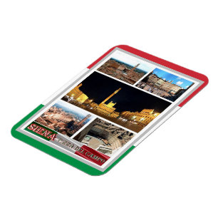 Italien - Toskana - Siena - Piazza Del Campo - Mag Magnet