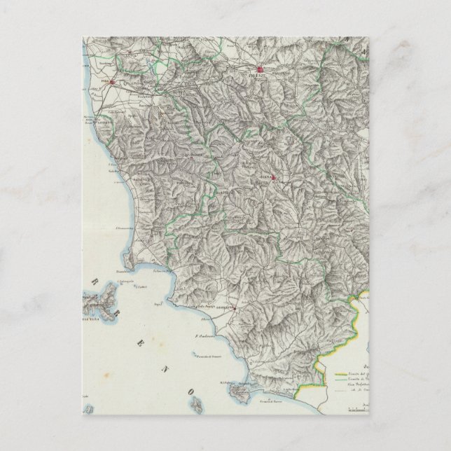 Italien Toskana Vykort (Framsida)