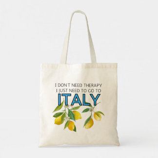 Italien Tote Bag Tygkasse