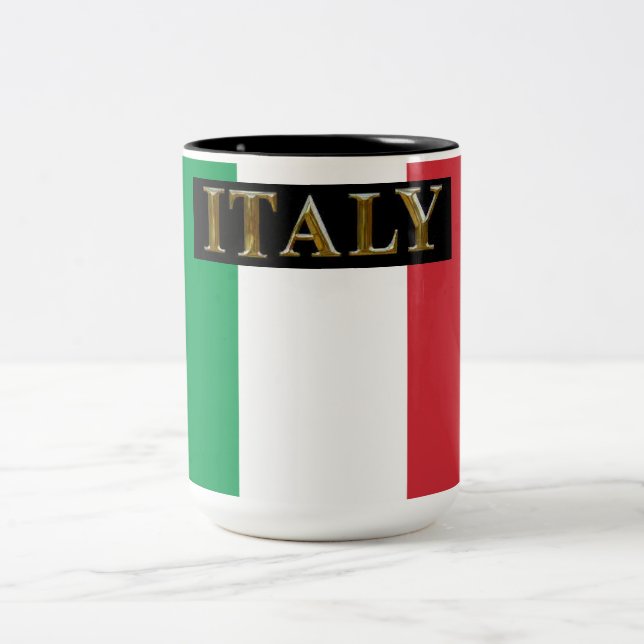 ITALIEN Två-Tonad MUGG (Center)