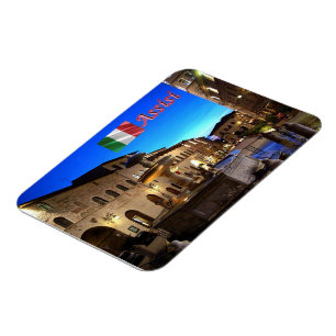 Italien - Umbrien - Assisi - Town Hall Square - Magnet