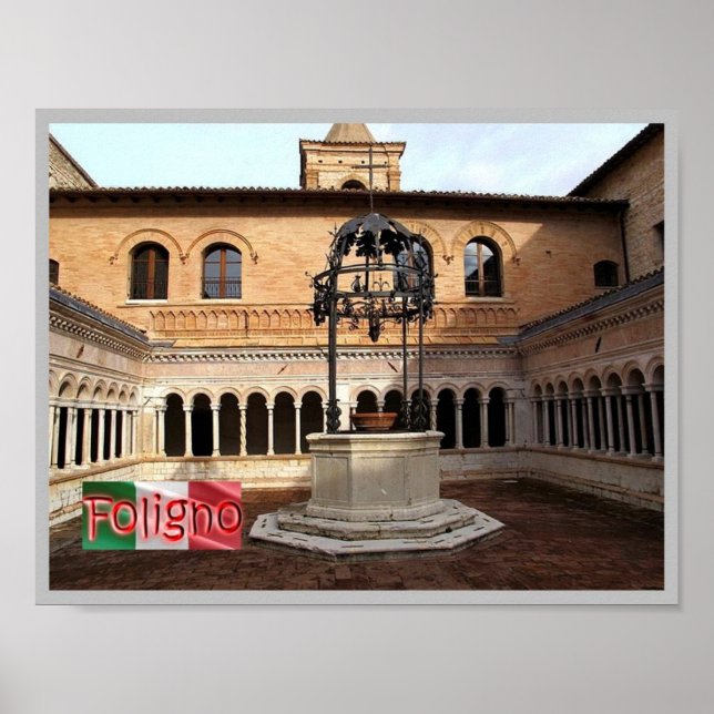 Italien - Umbrien - Foligno - Poster (Framsidan)