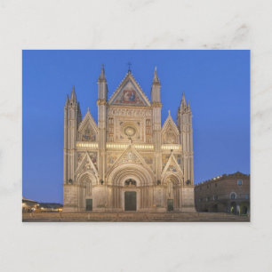 Italien, Umbrien, Orvieto, Orvieto-katedralen Vykort