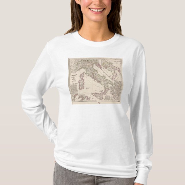 Italien under lombardsna tee shirt (Framsida)
