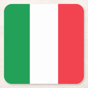 Italien Underlägg Papper Kvadrat