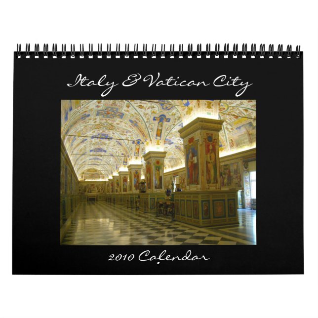 Italien- & Vatican 2010 kalender (Omslag)
