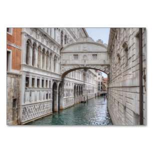 Italien Venedig-brygga Bordsnummer