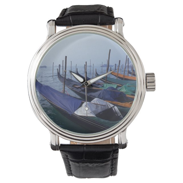 Italien, Venedig. Gondoler. Armbandsur (Framsida)