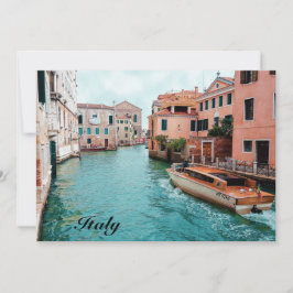 Italien Venedig Inbjudningar