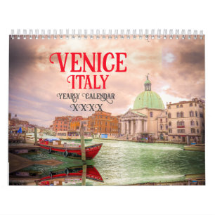 Italien Venedig Landscapes, Cityscapes Europe Kalender