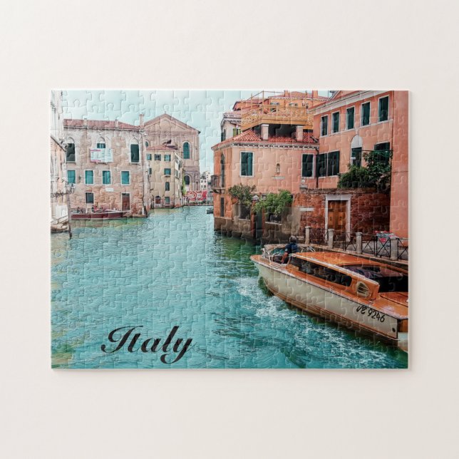 Italien Venedig Pussel (Horisontell)