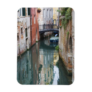 Italien, Venedig, Reflektioner och Liten Bro av Magnet