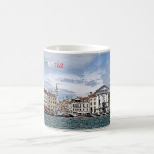 Italien - Venedig - Siluett - Kaffemugg